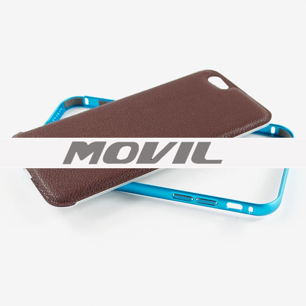 NP-2187 pu cuero funda para Apple iPhone 6-3